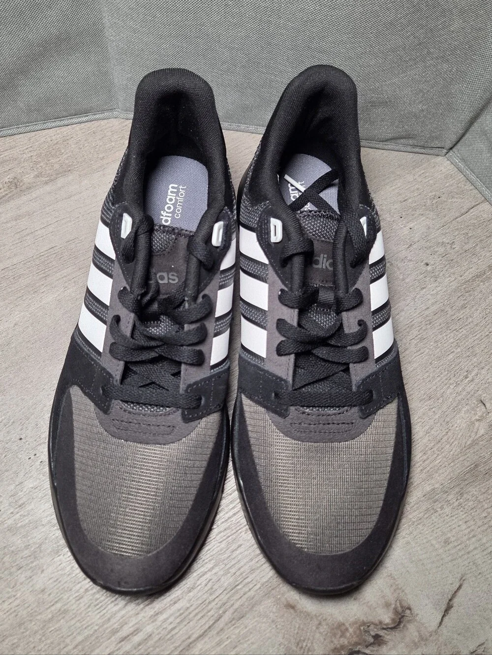 Adidas Neo Run 90s 'Black White' EG8657 Sneakers
